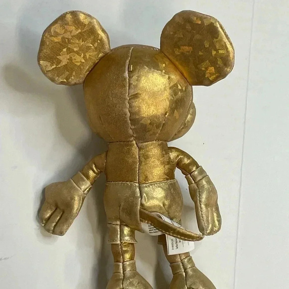 Disney Mickey Mouse Year of the Mouse 2020 Gold Plush Limited Edition - Picture 3 of 6